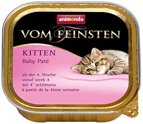 Animonda Vom Feinsten Baby – Paté 32 x 100 g für Katzen, 1-er Pack (1 x 3.2 kg)