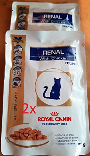 Royal Canin Vet Diet Renal Frischebeutel 12 x 85 g Chicken Katze