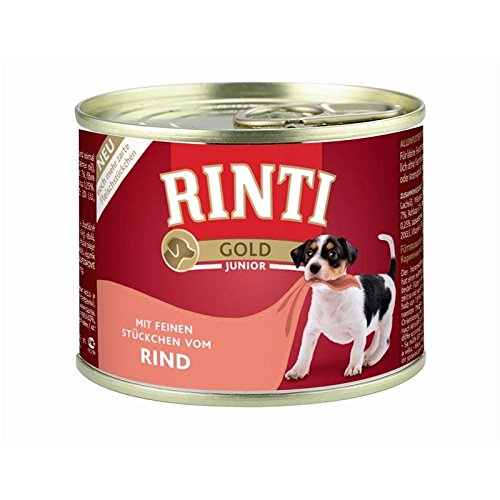Rinti | Gold Junior Geflügel | 12 x 185 g